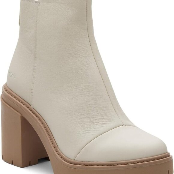 Women's Leather Rya Ankle Boot Rubber Outsole Eco-Friendly Comfort Size 8